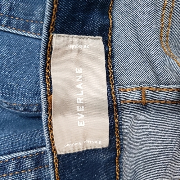Everlane The Authentic Stretch High Rise Skinny Jeans in Dark Wash Size 28 R - Picture 11 of 16
